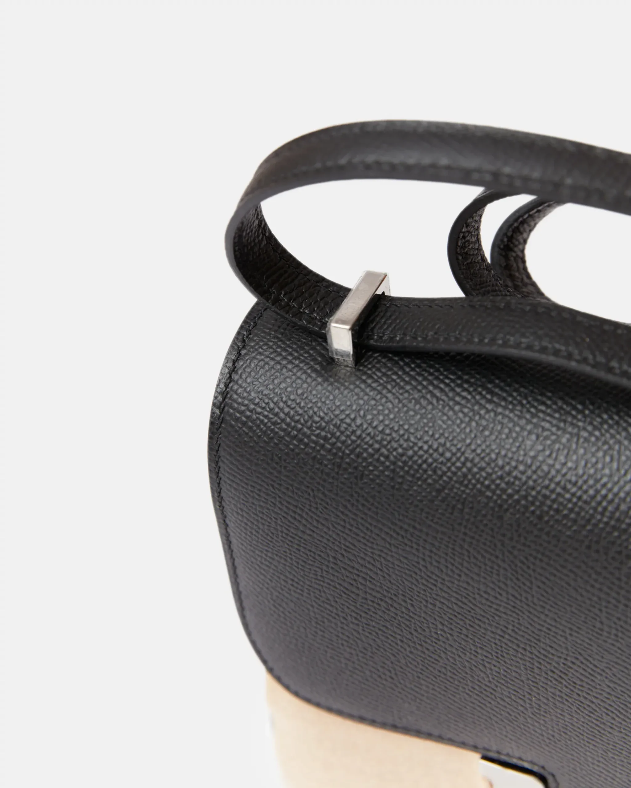 Hermès Mini Constance 18 Black Epsom PHW