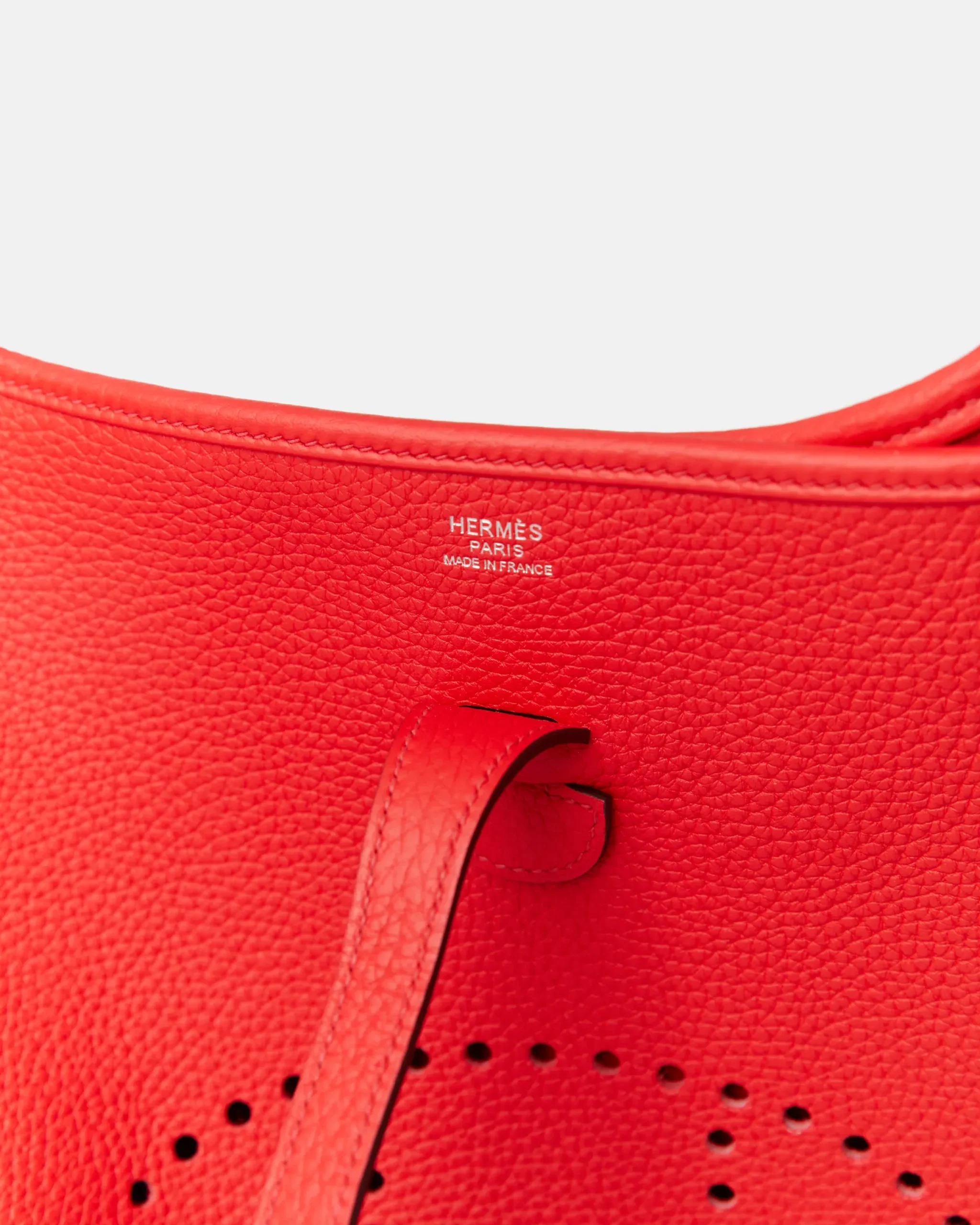 Hermès Evelyne 29 Rouge de Coeur Clemence PHW