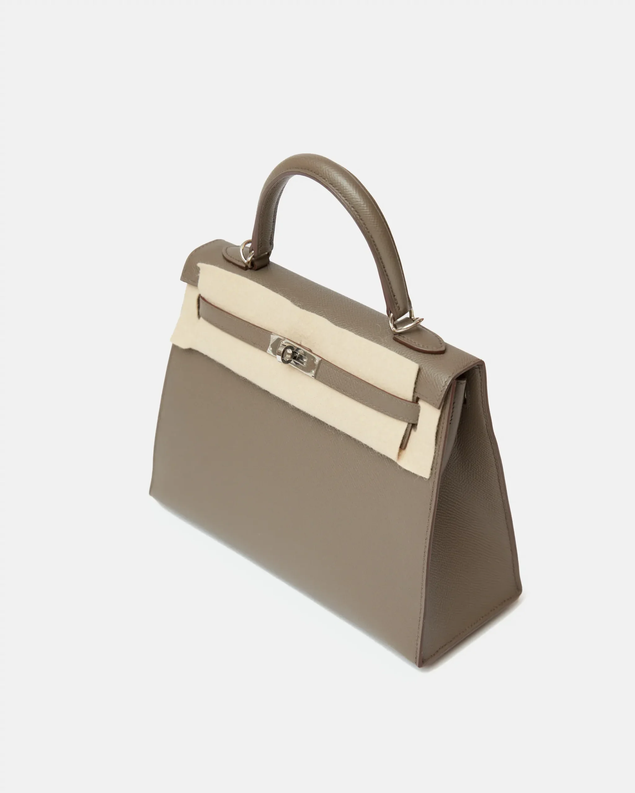 Hermès Kelly 25 Etain Epsom PHW
