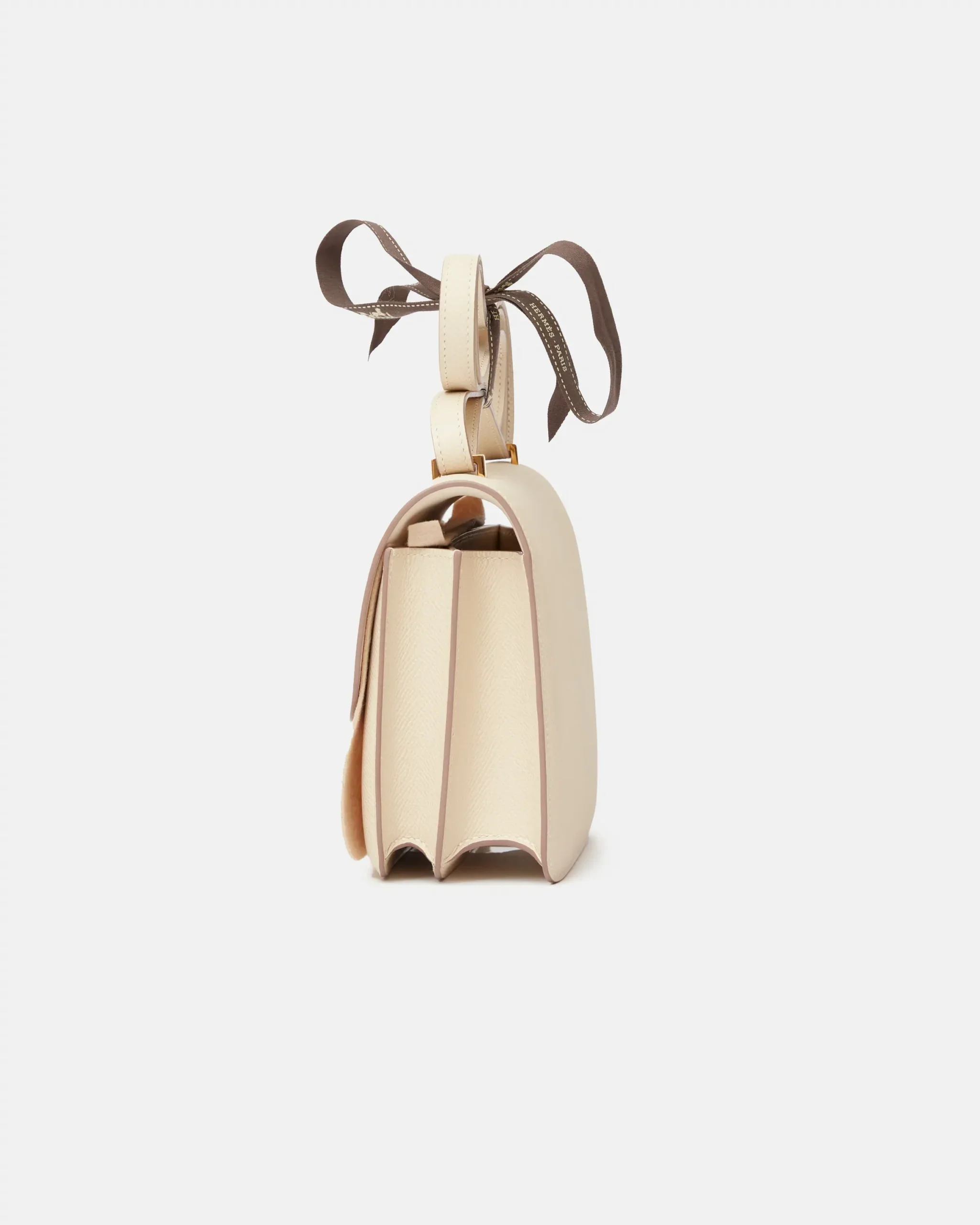 Hermès Mini Constance 18 Craie Epsom GHW