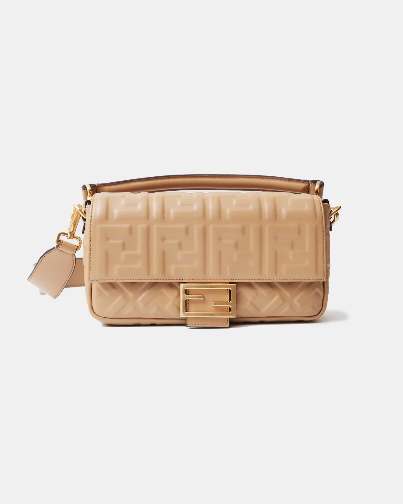 Fendi Baguette Beige Nappa