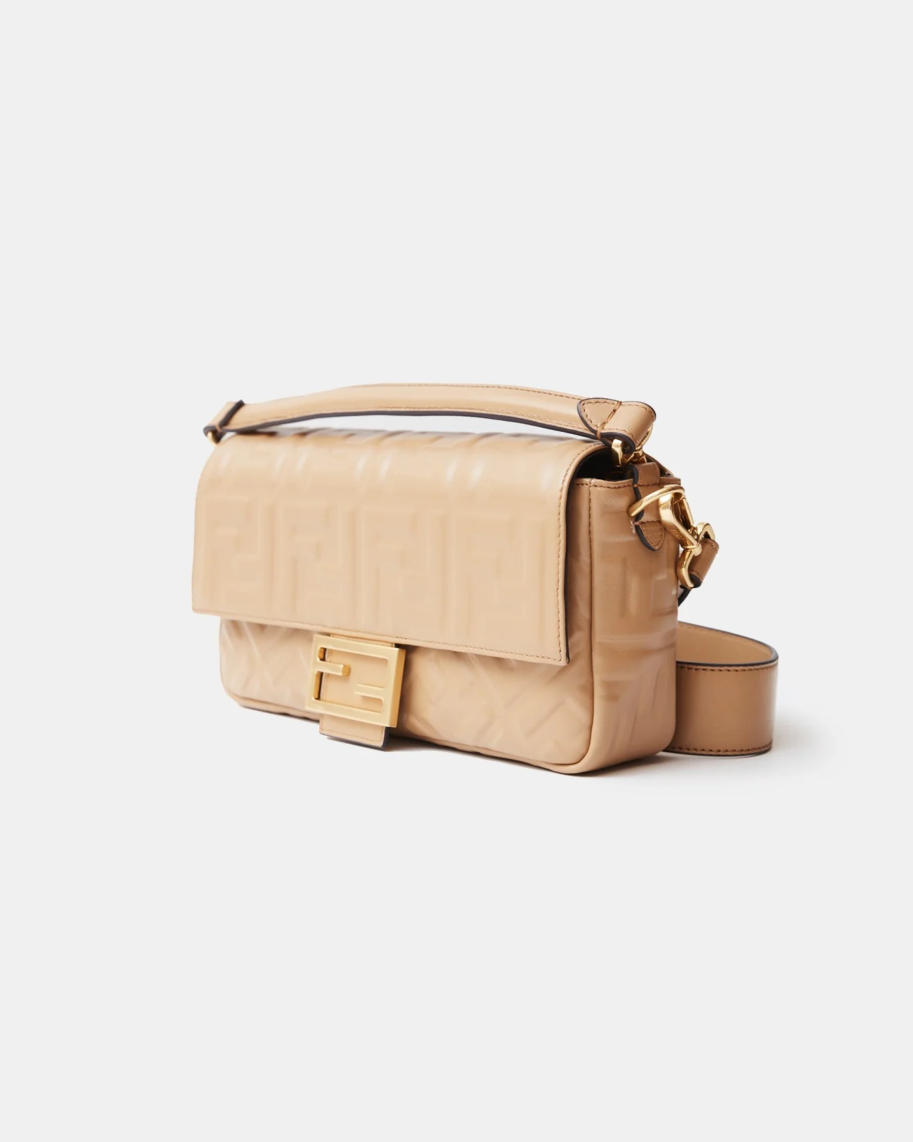 Fendi Baguette Beige Nappa