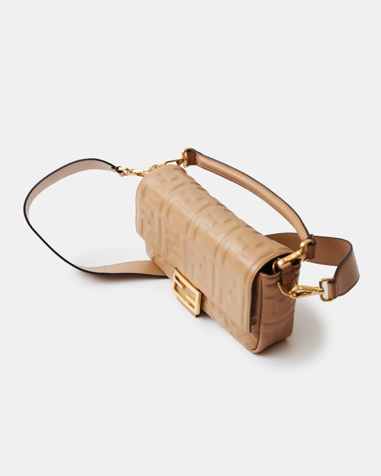 Fendi Baguette Beige Nappa