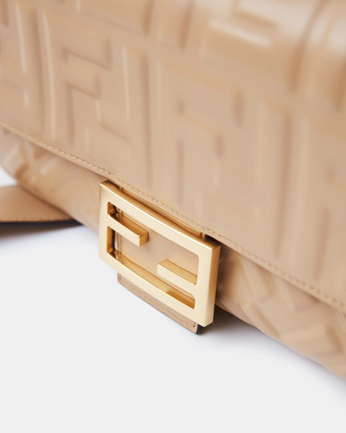 Fendi Baguette Beige Nappa