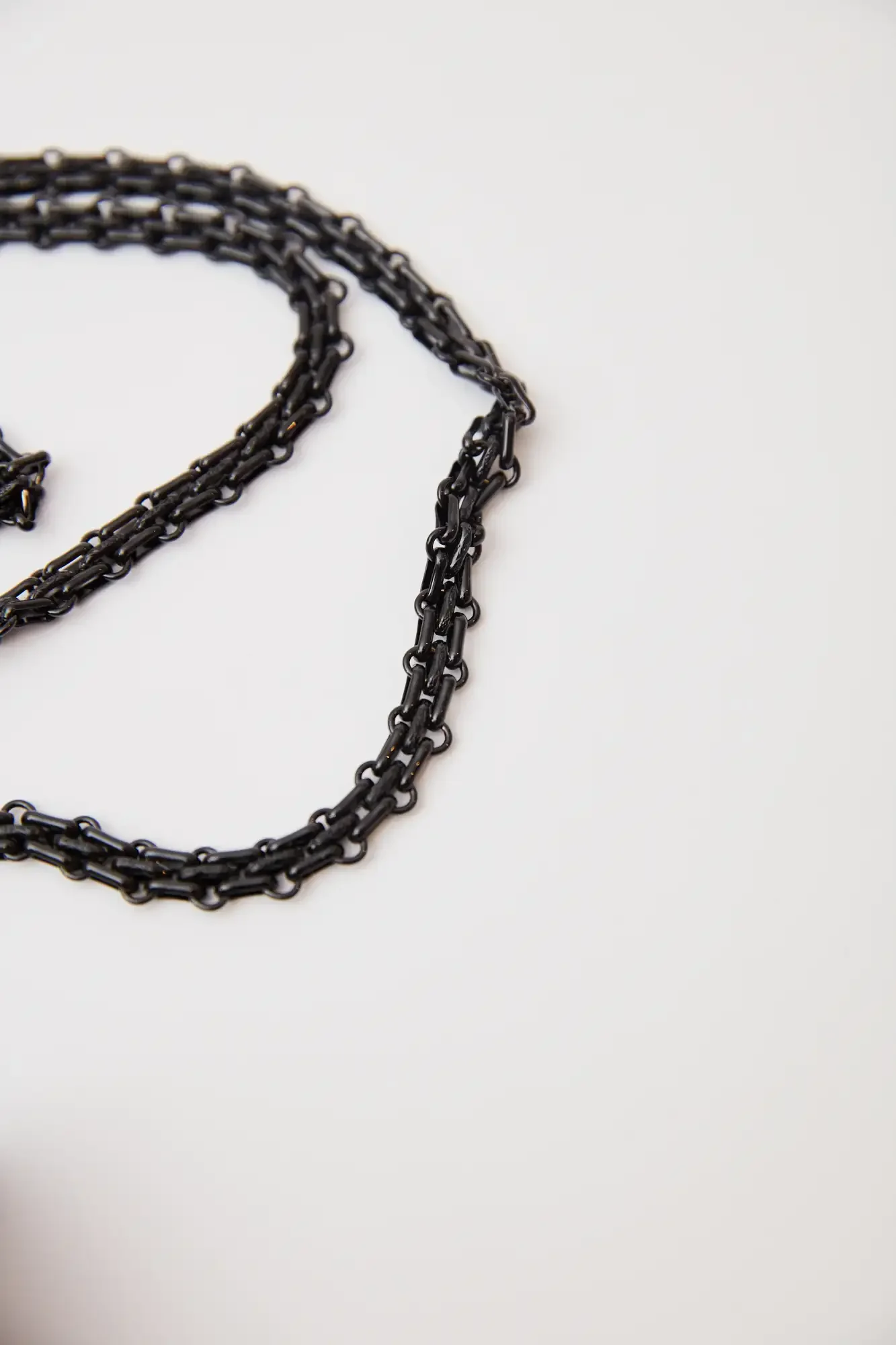 Chanel 2.55 Wallet on Chain Black Patent Calfskin So Black