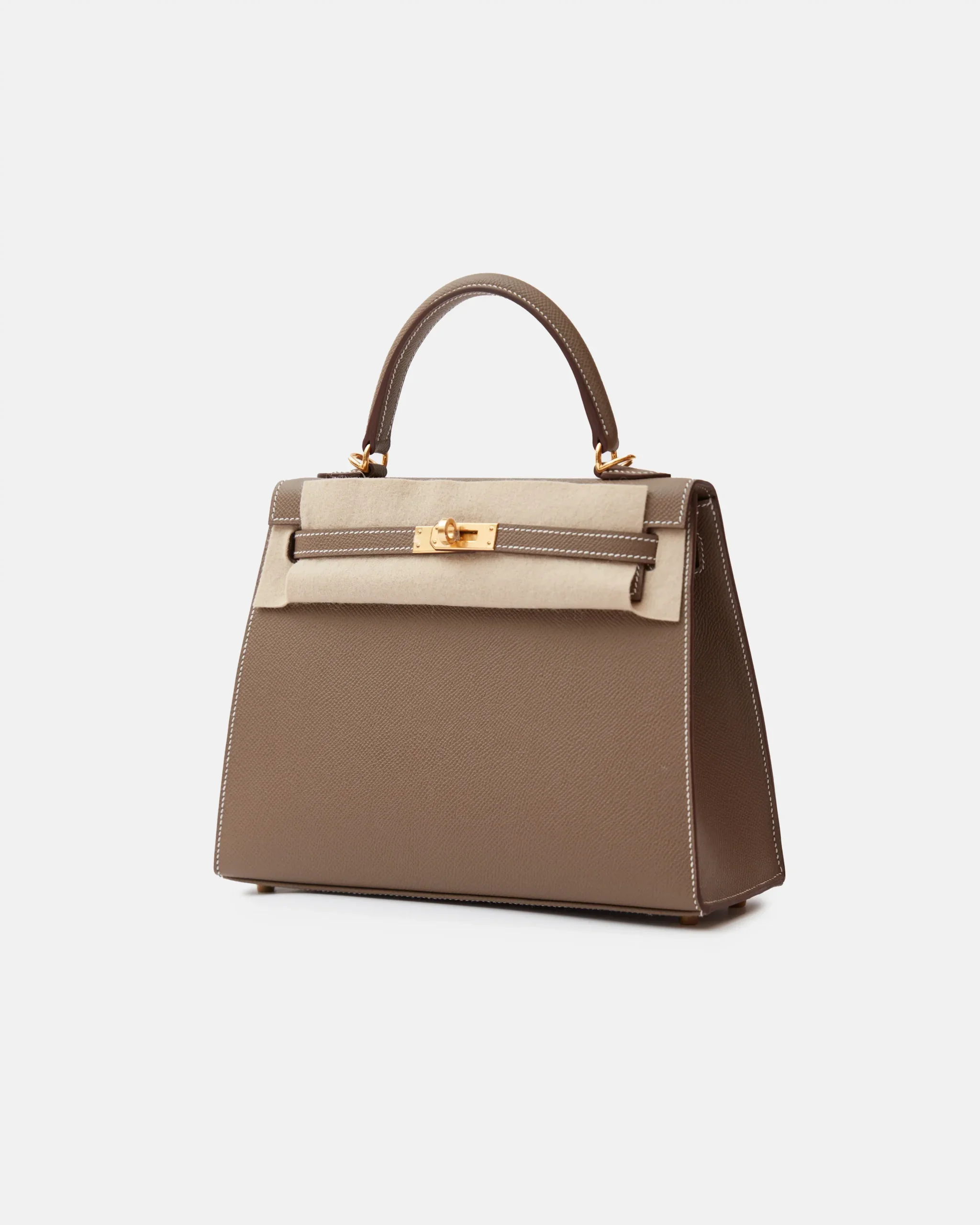Hermès Kelly 25 Etoupe Epsom GHW