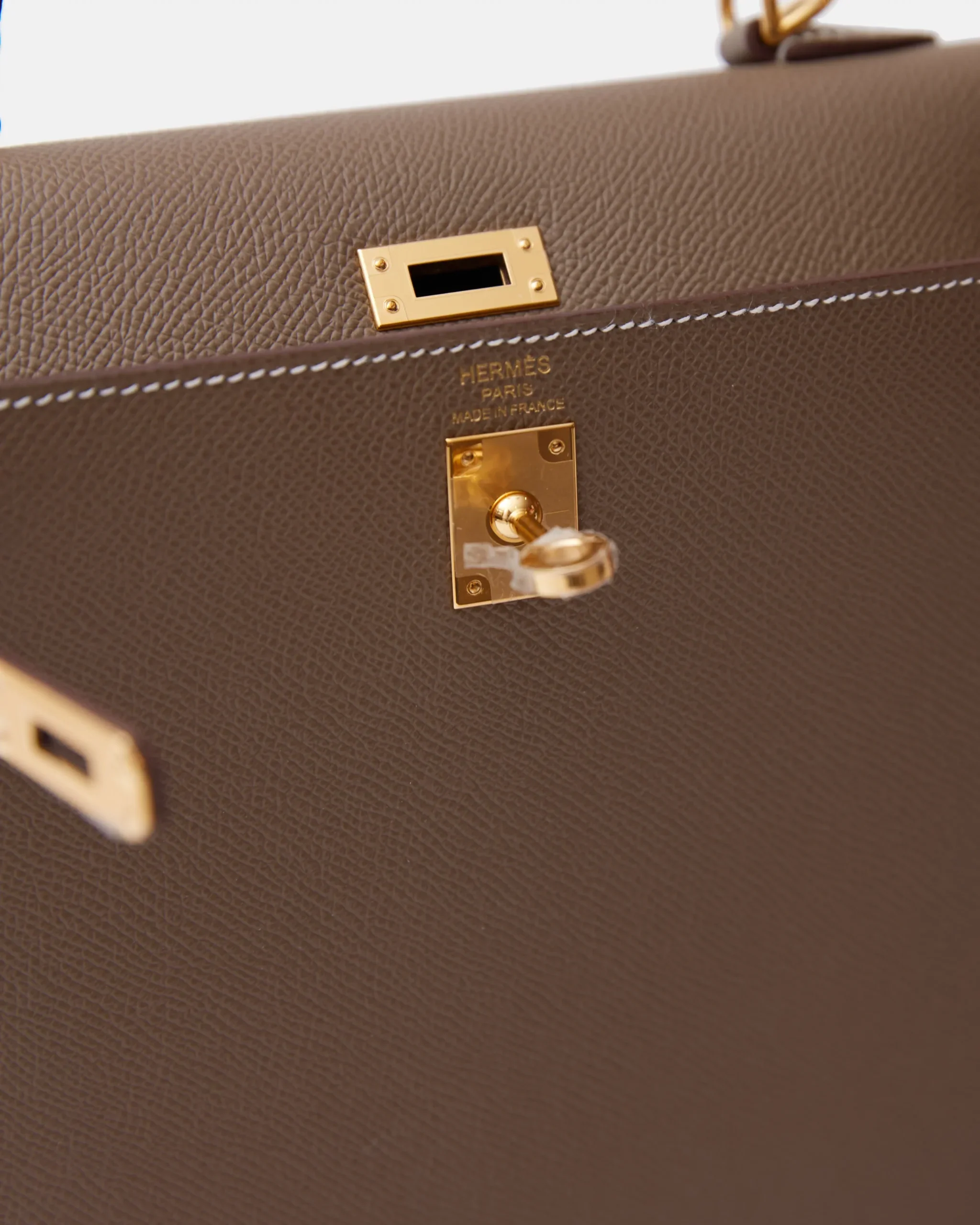 Hermès Kelly 25 Etoupe Epsom GHW