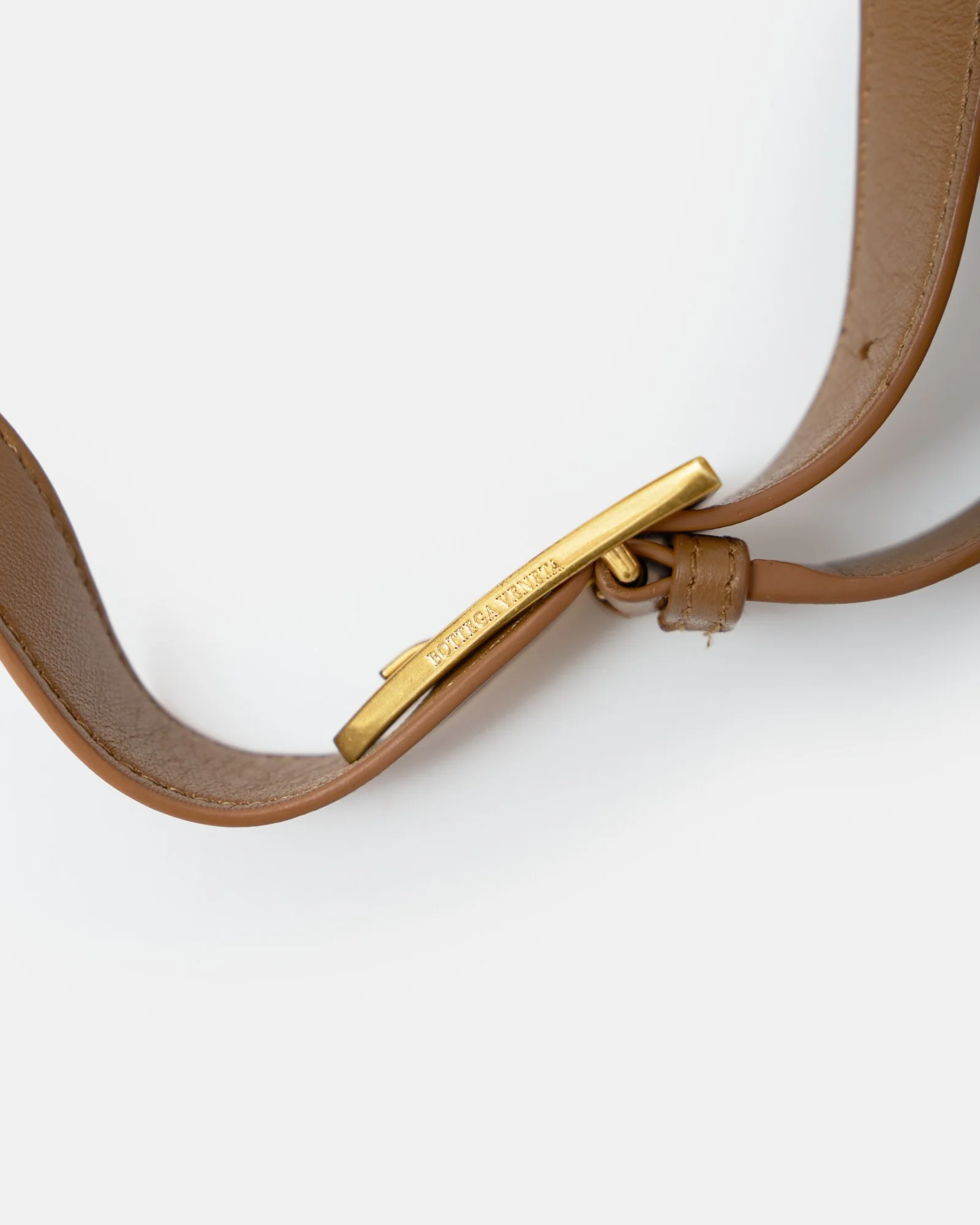 Bottega Veneta Padded Cassette Caramel