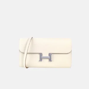 Hermès Constance To Go White Epsom PHW
