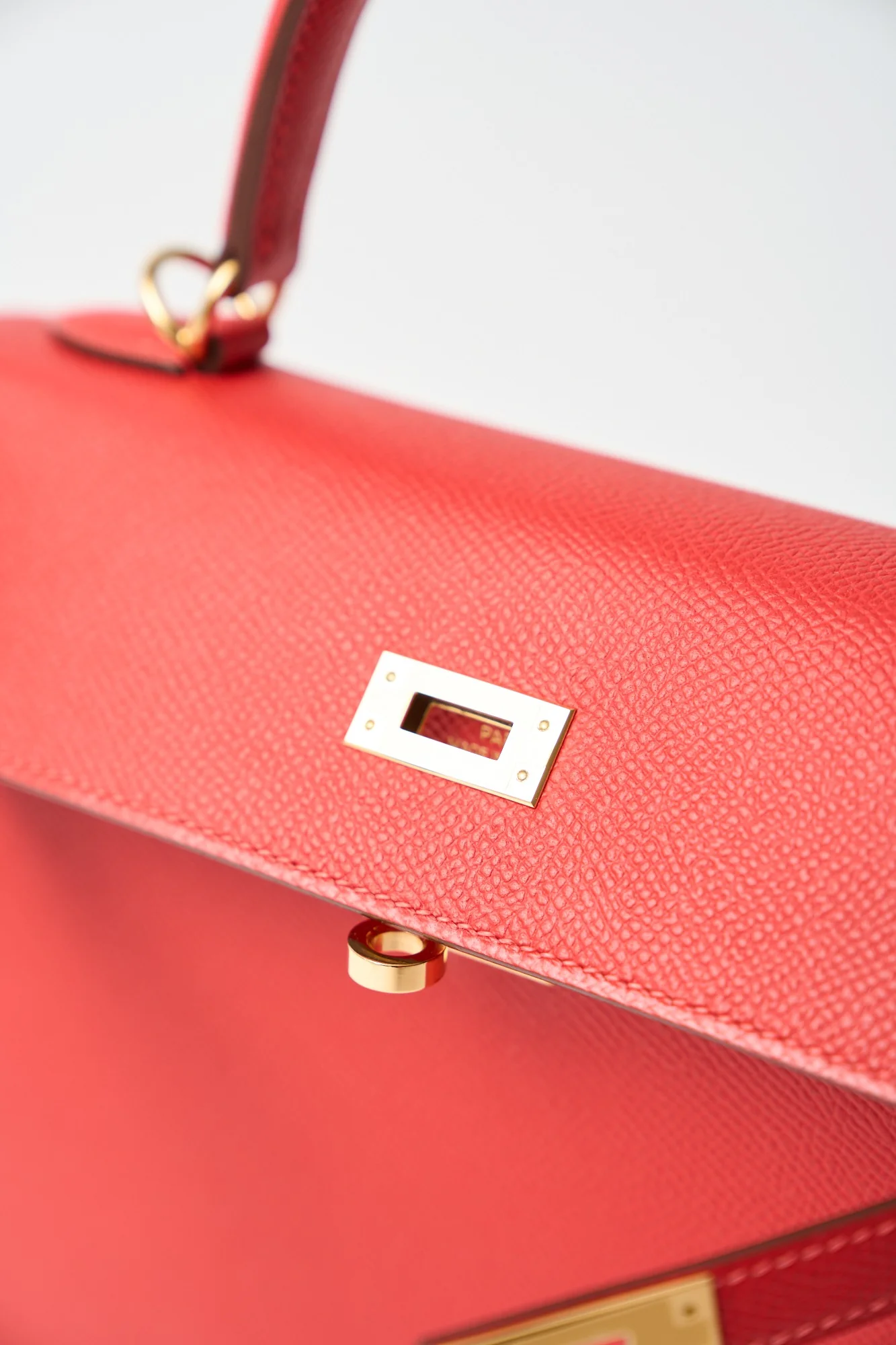 Hermès Kelly 25 Rouge de Coeur Epsom GHW