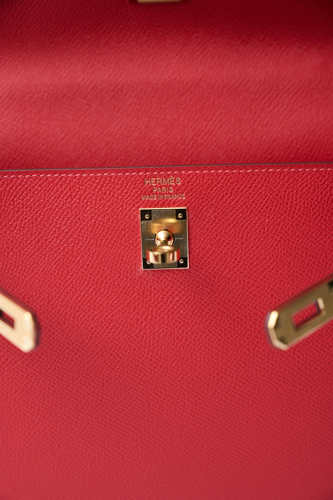 Hermès Kelly 25 Rouge de Coeur Epsom GHW