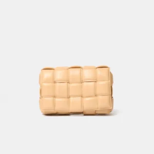 Bottega Veneta Padded Cassette Almond