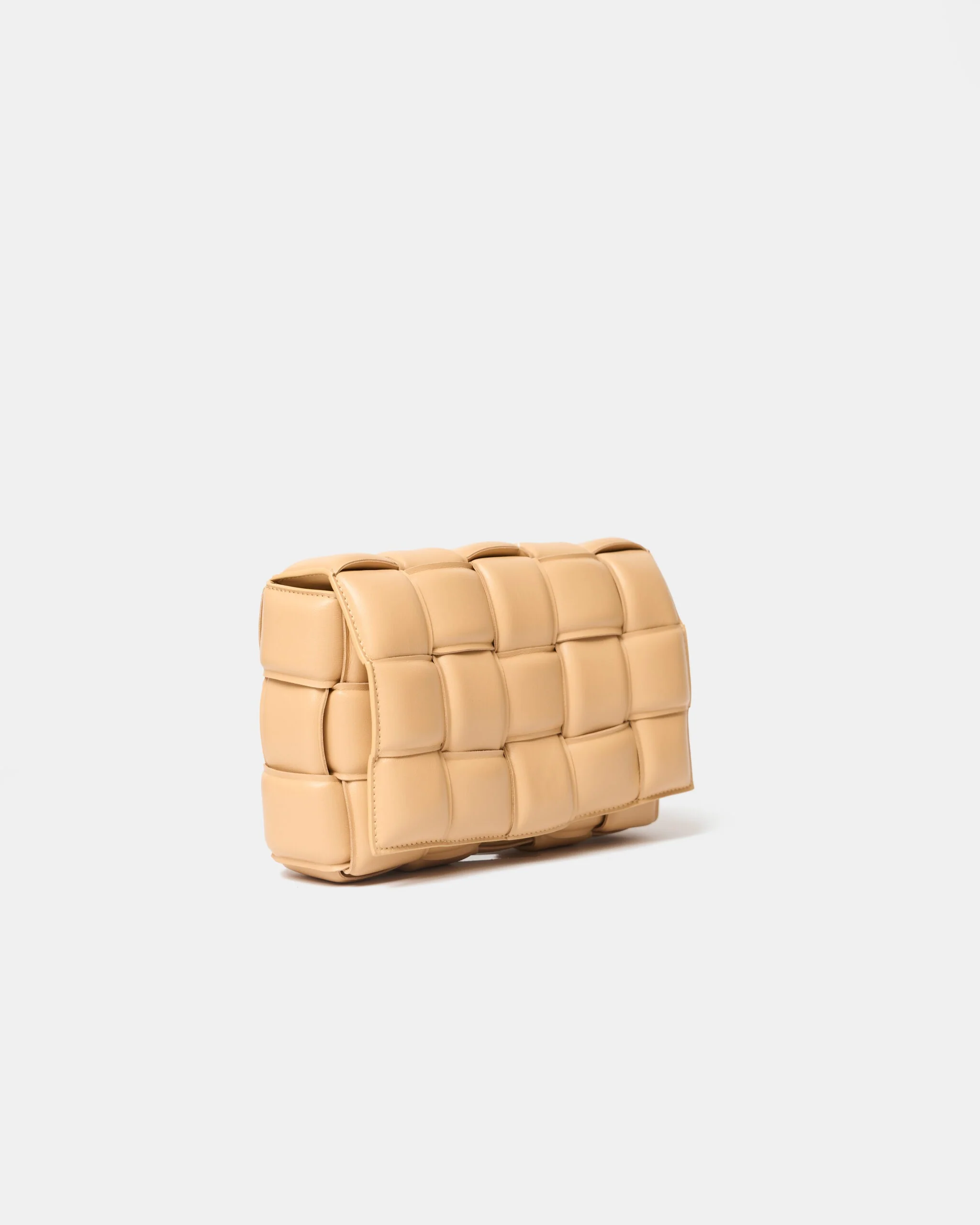 Bottega Veneta Padded Cassette Almond