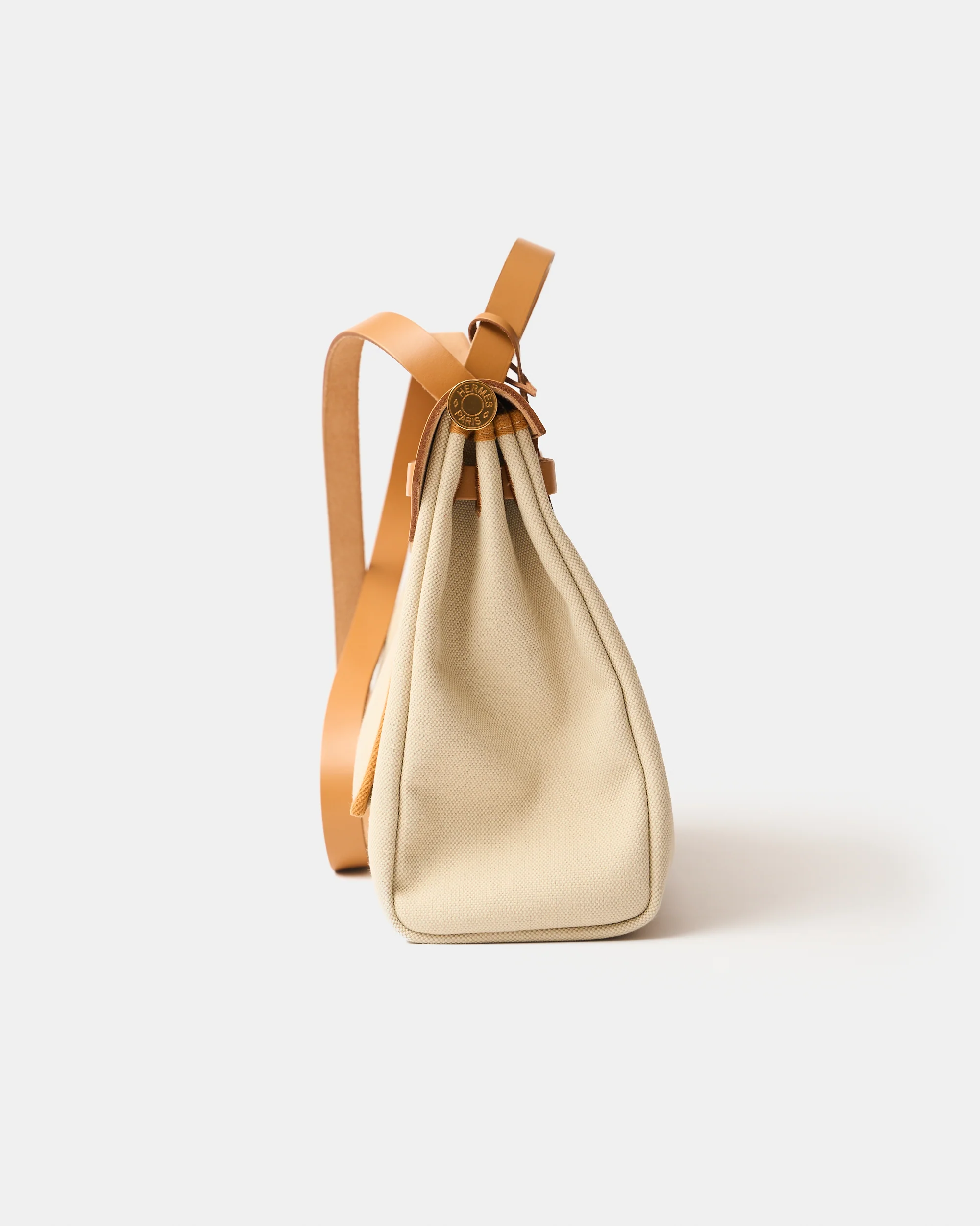 Hermès Herbag 31 Beton Toile Militaire GHW