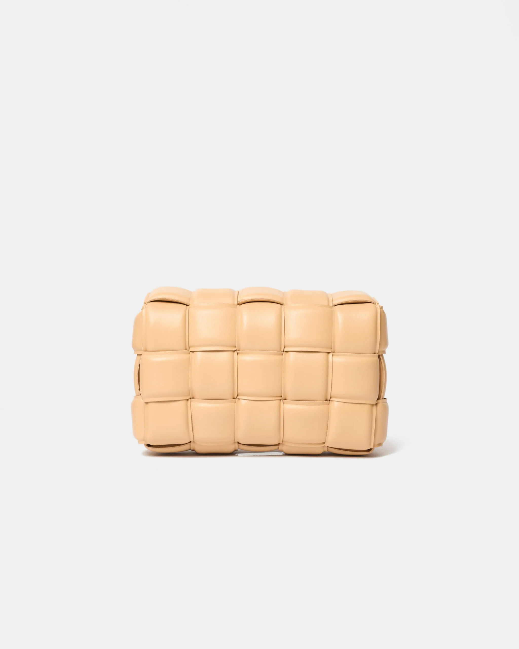 Bottega Veneta Padded Cassette Almond
