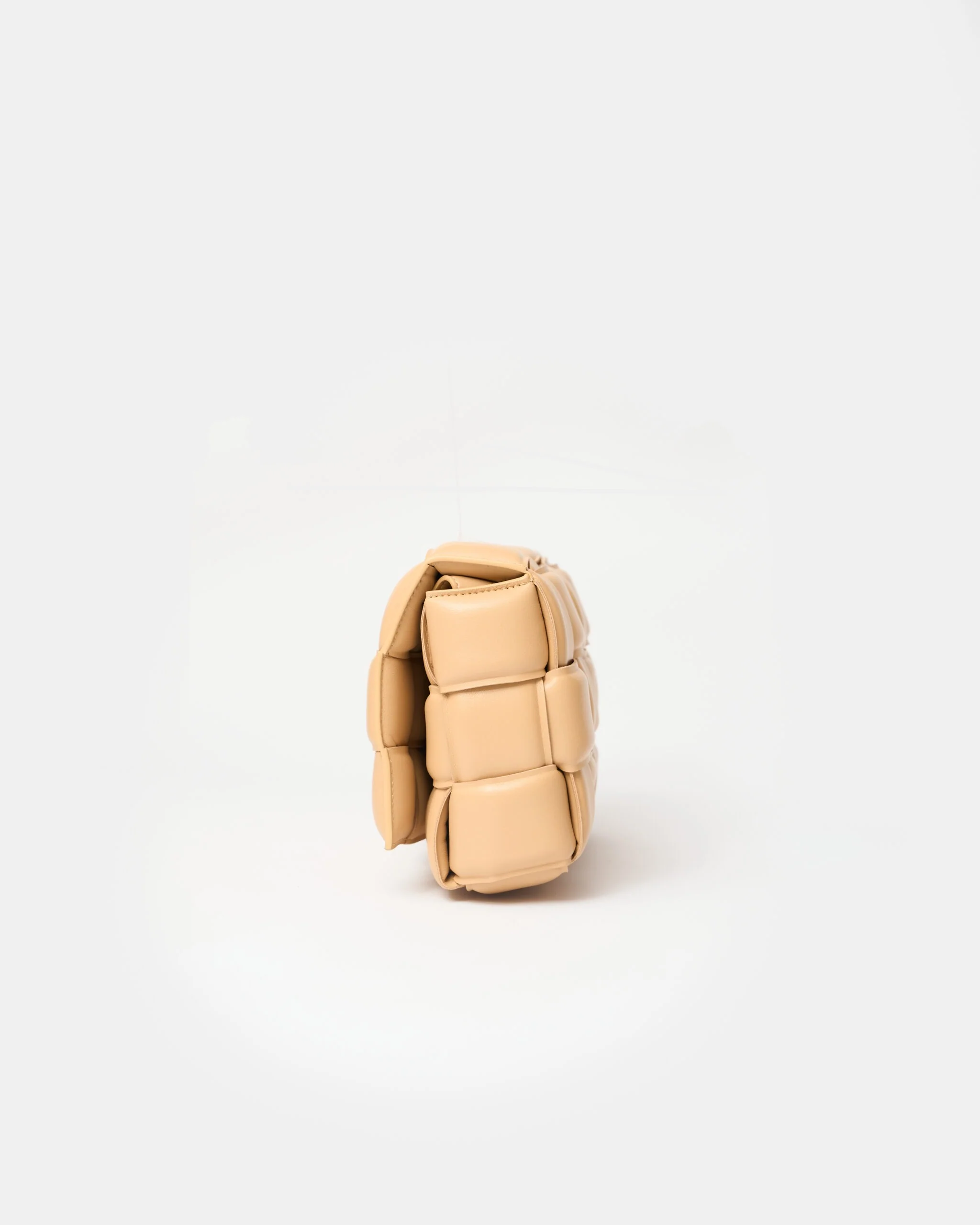 Bottega Veneta Padded Cassette Almond