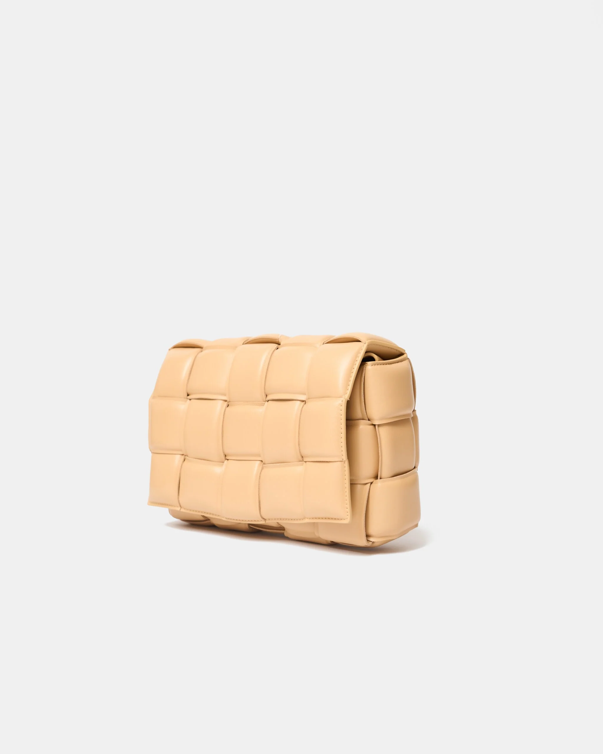 Bottega Veneta Padded Cassette Almond