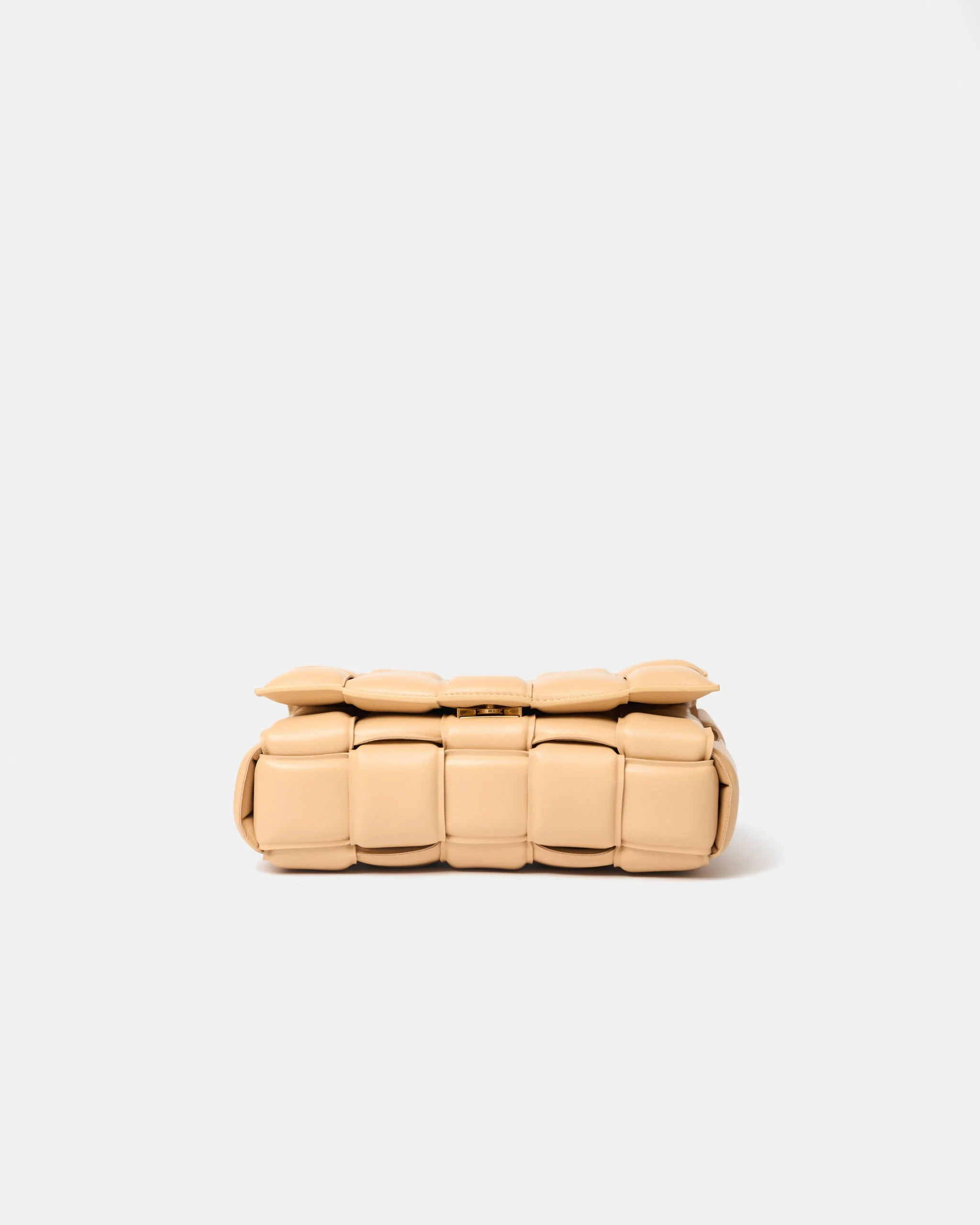 Bottega Veneta Padded Cassette Almond