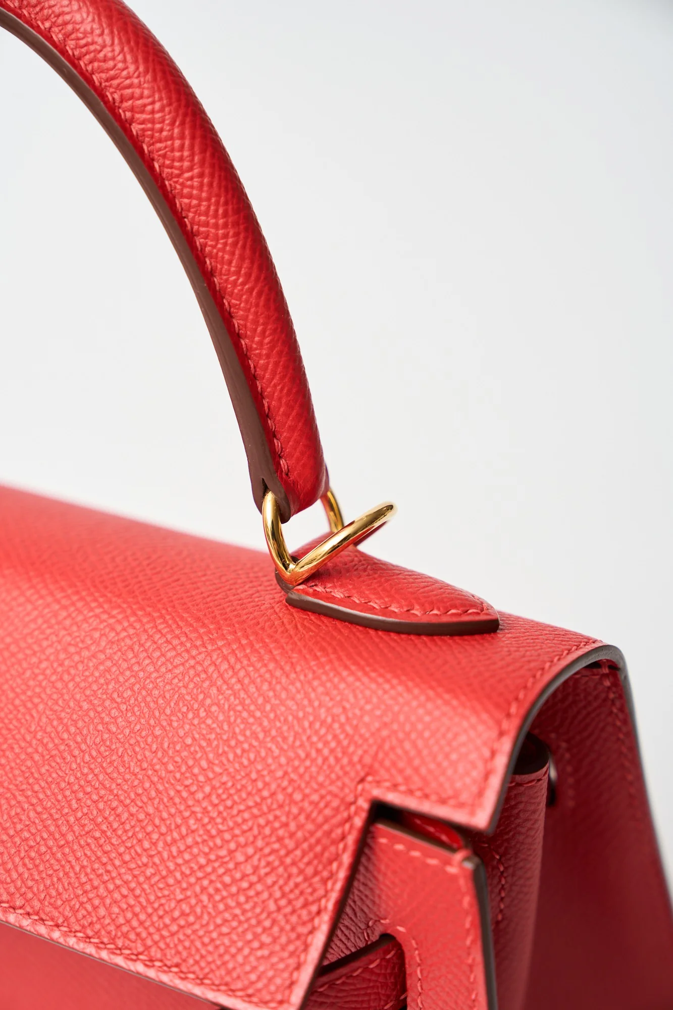Hermès Kelly 25 Rouge de Coeur Epsom GHW